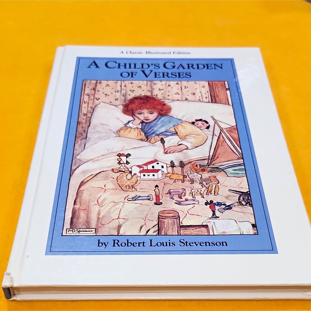 Robert Louis Stevenson Child's Garden of Verses HC Illus Chronicle 1989